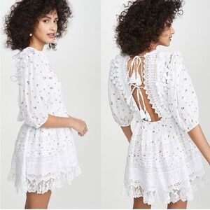 Place Nationale White Dress Size 2/4 Open back